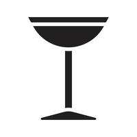 wine glass vector for website symbol icon presentation