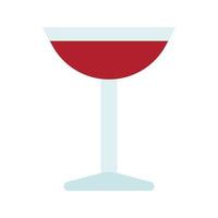 wine glass vector for website symbol icon presentation