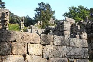 Phaselis ruins in Turkey photo