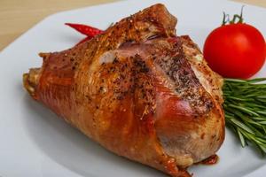 Rosted turkey leg photo