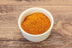 Indian traditional spices - Curry powder photo