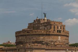 The Mausoleum of Hadrian, known as the Castel Sant'Angelo in Rome, Italy. photo