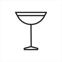 glass vector for website symbol icon presentation
