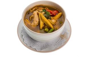 Spicy Thai Chicken and Corn Soup photo