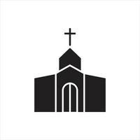 vector de iglesia para presentación de icono de símbolo de sitio web