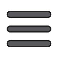 menu web vector icon for website symbol presentation