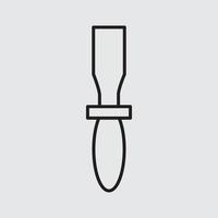 Wooden Scraper vector for website symbol icon presentation