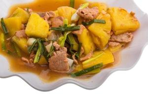 Pork and pineapple photo