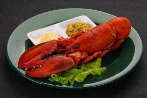 Luxury Lobster with sauce photo