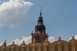 Sukiennice building in Krakow, Poland photo