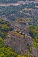 Meteora cliffs and monasteries photo