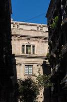 Buildings' facades of great architectural interest in the city of Barcelona - Spain photo