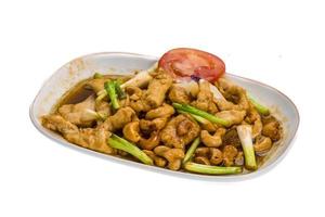 Chicken with cashew photo