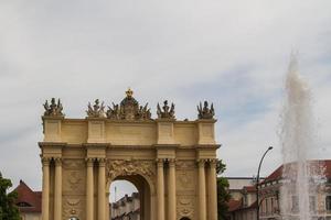 Brandenburg Gate from Potsdam, Berlin, Germany photo