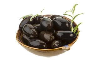 Black gigant olives photo