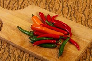 Chili pepper heap photo