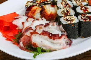 Sushi and roll set photo