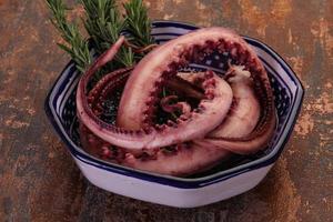 Tasty Octopus tentacles photo