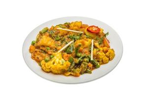 Mix vegetable masala photo