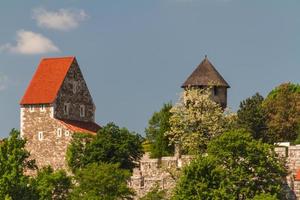 view of landmarks in Budapest photo