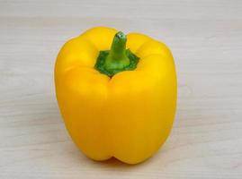 Yellow bell pepper photo