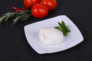 bola de queso mozzarella italiano foto