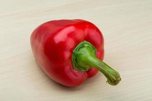 Red bell pepper photo