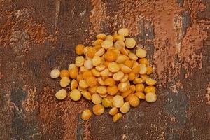 Raw dry peas for cooking photo