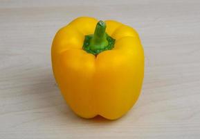 Yellow bell pepper photo