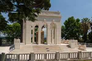 Ossuary of the fallen during the defence of Rome , Italy photo