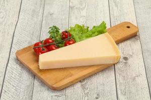 Italian traditional parmesan cheese triangle photo