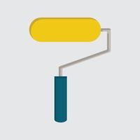 paint roller brush vector for website symbol icon presentation