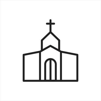 church vector for website symbol icon presentation