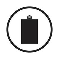 paper board vector icon for website symbol presentation