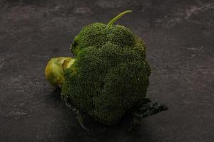 Green fresh tasty Broccoli cabbage photo