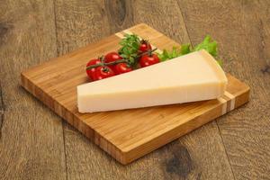 Italian traditional parmesan cheese triangle photo