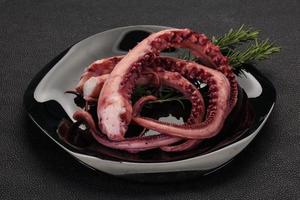 Tasty Octopus tentacles photo