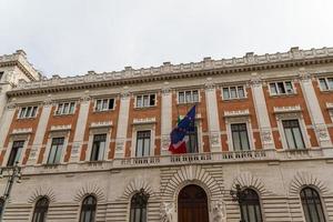 Roma, Italia. detalles arquitectónicos típicos de la ciudad vieja foto