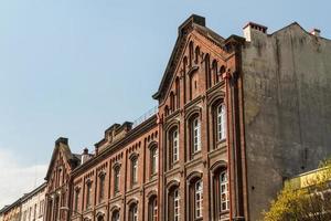 cracovia - una arquitectura única en el antiguo barrio judío de kazimierz foto