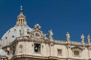 basílica de san pietro, ciudad del vaticano, roma, italia foto