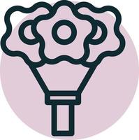 bouquet vector for website symbol icon presentation