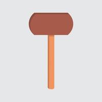 Hammer vector for website symbol icon presentation