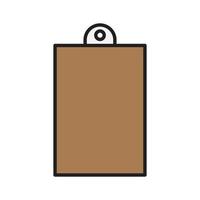 paper board vector icon for website symbol presentation