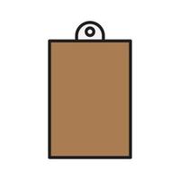 paper board vector icon for website symbol presentation