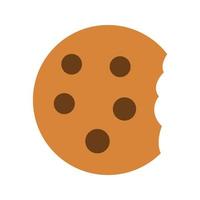 vector de cookies para la presentación del icono del símbolo del sitio web