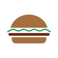 vector de hamburguesa para presentación de icono de símbolo de sitio web