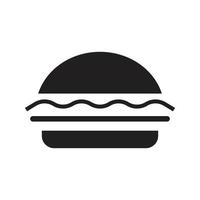 vector de hamburguesa para presentación de icono de símbolo de sitio web