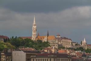 view of landmarks in Budapest photo