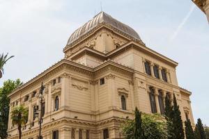 Synagogue and the Jewish ghetto at Rome, Italy photo