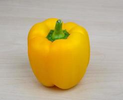 Yellow bell pepper photo